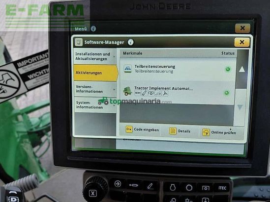Tractor agrícola - John Deere - 8rx 370 8rx370