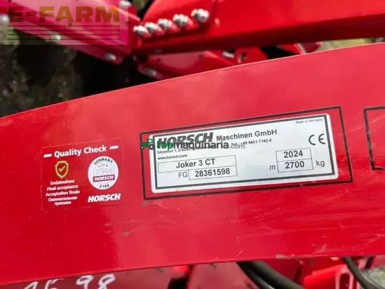 Grada de disco - Horsch - joker 3 ct