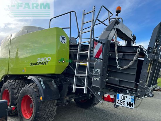 Empacadora gigant - Claas - quadrant 5300 rf tandem
