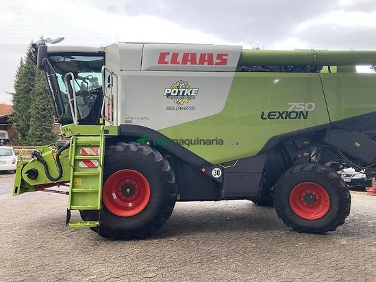 Cosechadora de Cereal - Claas - lexion 750 - v770 vario