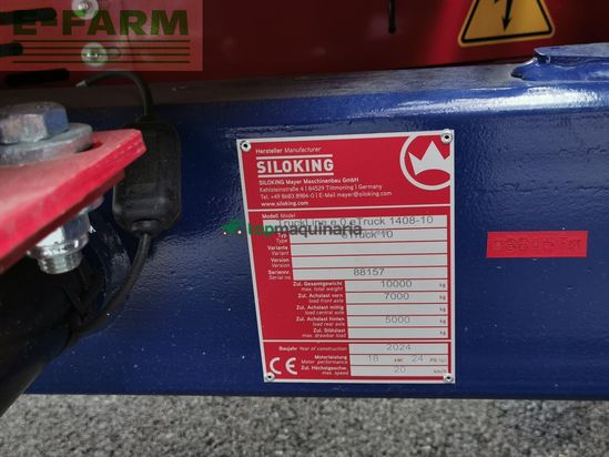 Remolqu esparcidor - Siloking - truckline etruck 1408-10