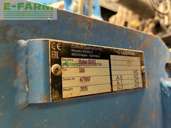 Grada de disco - Lemken - rubin 10/500 ku