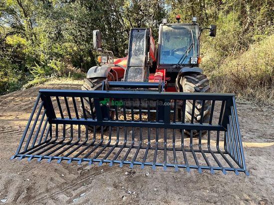Cazo para piedra reforzado para tractor y telescópica