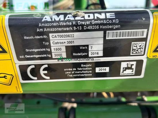 Grada de disco - Amazone - catros 3001