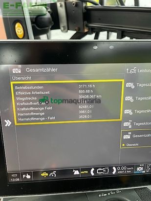 Esparcidor - Claas - xerion 4200 saddle trac - kaweco