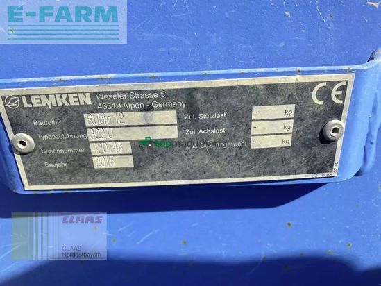 Grada de disco - Lemken - rubin 12 - 300 u