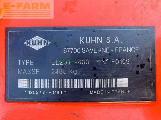 Grada rotativa - Kuhn - el201-400