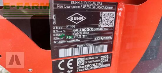Remolqu esparcidor - Kuhn - profile 22.2 cl