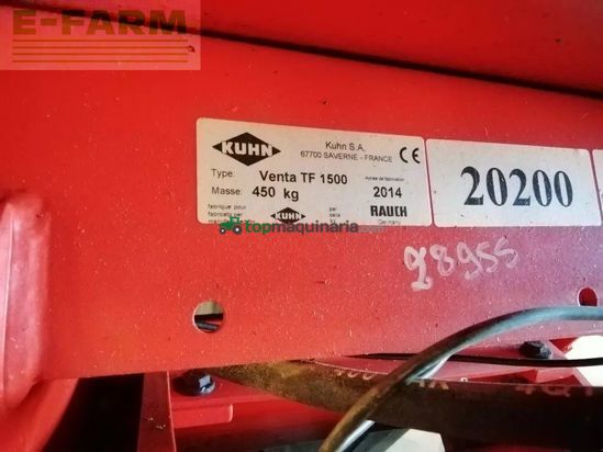 Sembradora directa - Kuhn - tf1500
