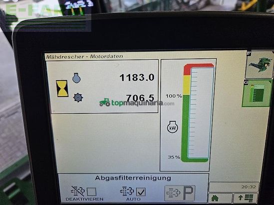 Cosechadora de Cereal - John Deere - t560 i