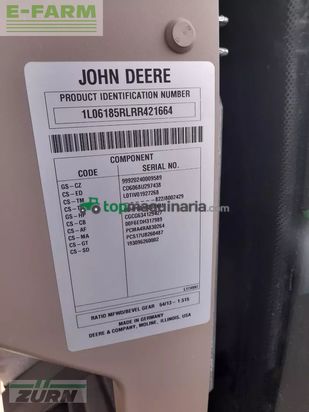 Tractor agrícola - John Deere - 6r185/ 6r 185