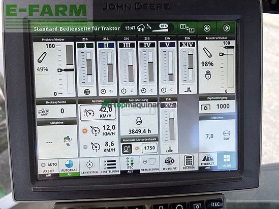 Tractor agrícola - John Deere - 8r 370