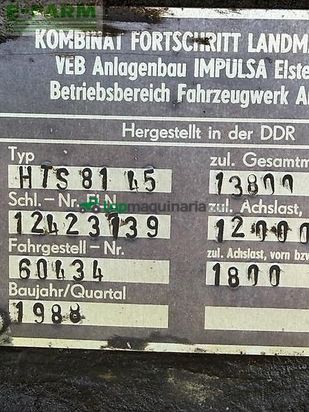 Cuba de purin - Fortschritt - hts 81.45