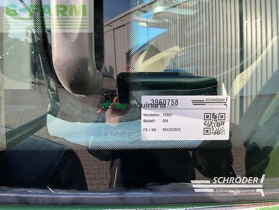 Tractor agrícola - Fendt - 924 vario