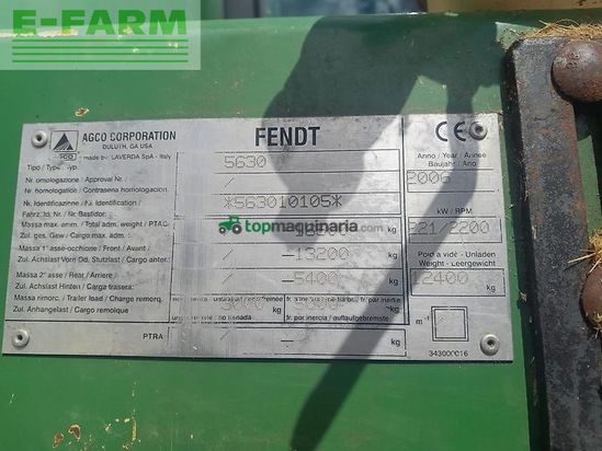 Cosechadora de Cereal - Fendt - 6300c