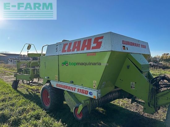 Empacadora gigant - Claas - quadrant 1150