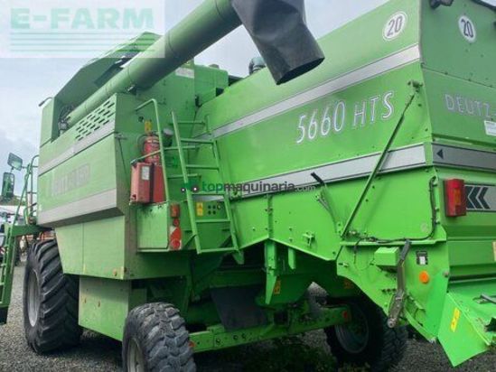 Cosechadora de Cereal - Deutz-Fahr - topliner 5660 hts