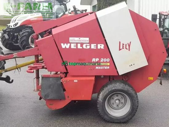 Empacadora gigant - Welger - / lely rp 200 master rundballenpresse