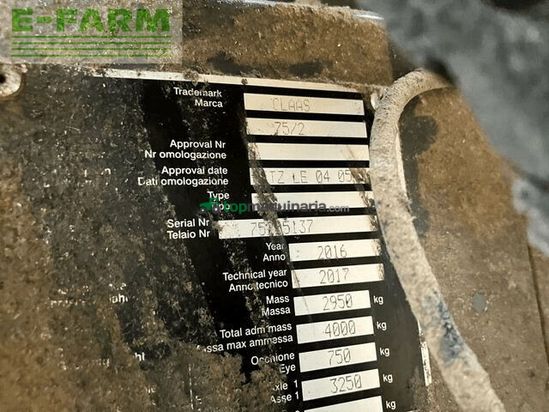 Empacadora gigant - Claas - variant 480 rf