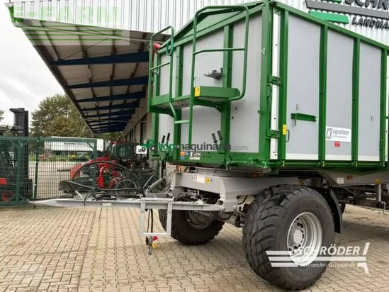 Remolqu agrícola - Kröger - hkd 302 | seitenbordwände als portal
