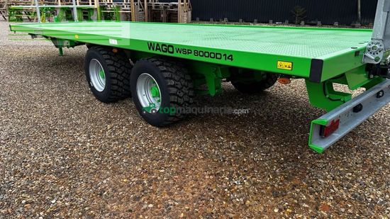 Remolqu agrícola - Joskin - wago 8000