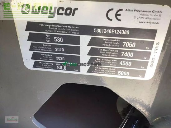 Minicargadora -  - atlas weycor ar 530 sl