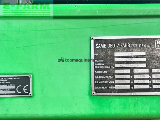 Cosechadora de Cereal - Deutz-Fahr - topliner 6095 hts