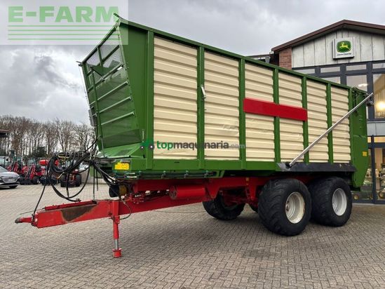 Remolqu agrícola -  - slw 40 tn hawe mit bergmann brücke
