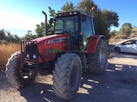 Tractor agrícola - Massey Ferguson - 5465 Dyna con pala cargadora 