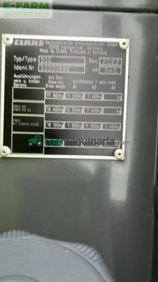 Cosechadora de Cereal - Claas - jaguar 850 a