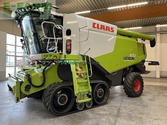Cosechadora de Cereal - Claas - lexion 670 tt