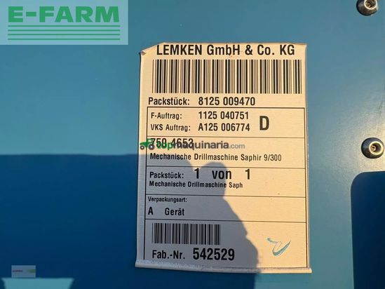 Grada rotativa - Lemken - zirkon 12/300