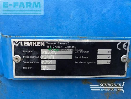 Arado - Lemken - variopal 9 x 5 l 100