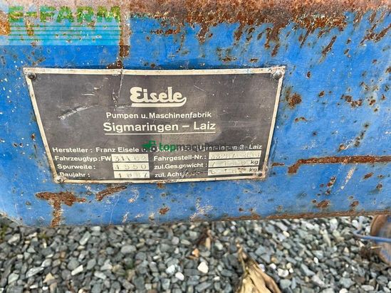 Cisterna - Eisele - 6200 liter