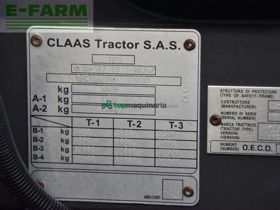 Tractor agrícola - Claas - axos 3.105 mit fl 100 c