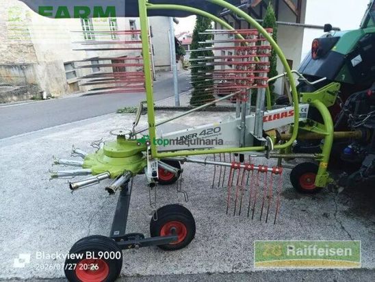 Rastrillo - Claas - liner 420 tandem