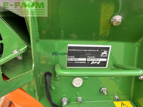 Cultivador - Amazone - Cenio 3000 met kooirol SW 600 & GreenDrill 200-E