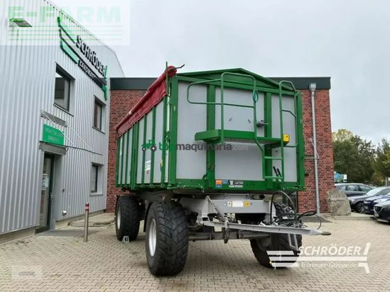 Remolqu agrícola - Kröger - hkd 302 | seitenbordwände als portal