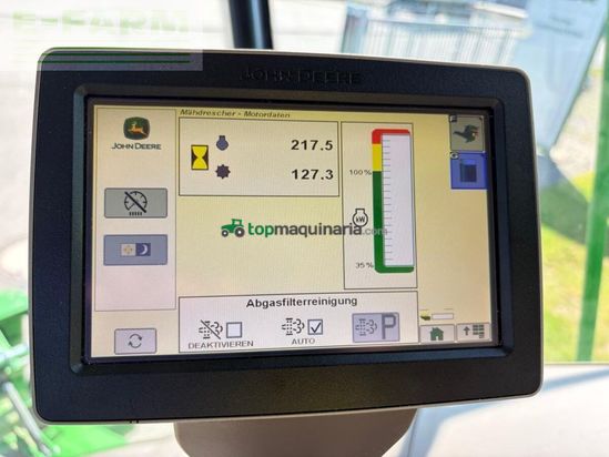 Cosechadora de Cereal - John Deere - t560i hill master