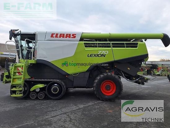 Cosechadora de Cereal - Claas - lexion 770 terra trac