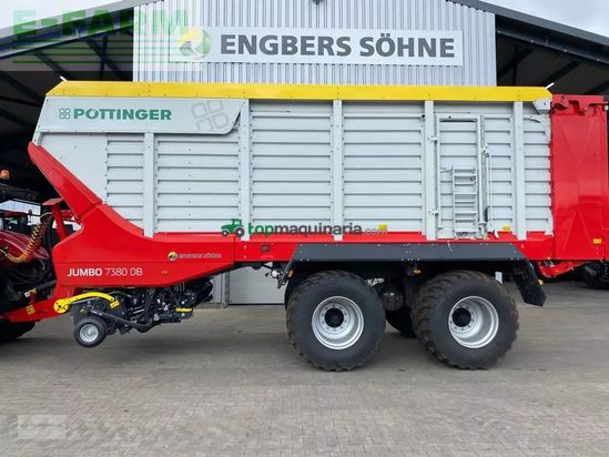 Remolqu agrícola - Pöttinger - jumbo 7380 db