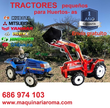 TRACTORES para su HUERTO
