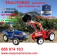 TRACTORES para su HUERTO
