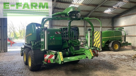Empacadora gigant - John Deere - festkammer-kombipresse c441r