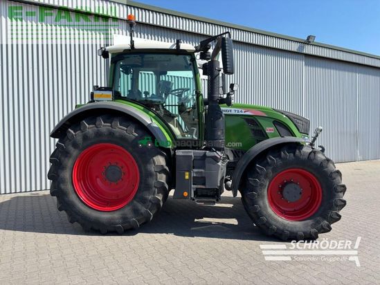 Tractor agrícola - Fendt - 724 vario s4 profi plus