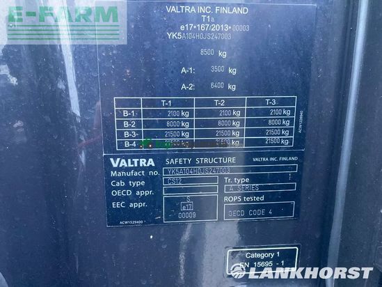 Tractor agrícola - Valtra - a104