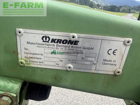 Henificador - Krone - krone swadro 807