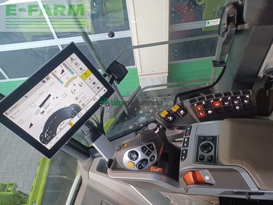 Cosechadora de Cereal - Claas - trion 750 montana + v 770 laserpilot