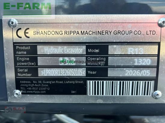 Excavadora -  - r 13 pro