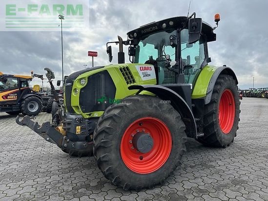 Tractor agrícola - Claas - arion 660 cmatic cebis touch CMATIC CEBIS